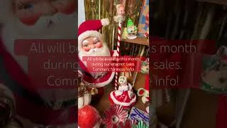 Thumbnail: Passing along all this vintage Christmas on whatnot this month🌟 https://www.whatnot.com/s/Qtufcy65