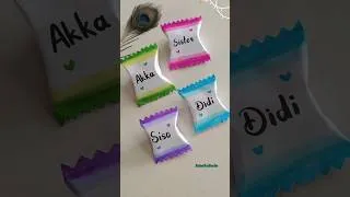 Thumbnail: 😍Cute Last Minute Sister's Day Gift Idea💕/Chocolate Gift #sistersday #youtubeshorts #viral #shorts