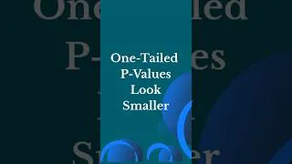 Thumbnail: Why one tailed tests give smaller p values 1