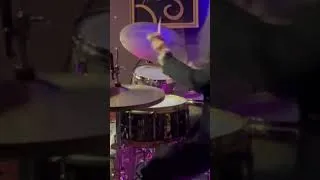 Thumbnail: On the spot, improvised drum fill! #livemusic #drums #drummer #fresno #music #Valerie #AmyWinehouse