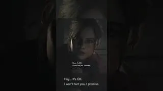 Thumbnail: Claire with a knife Vs. Birkin  #shorts #residentevil #residentevil2remake