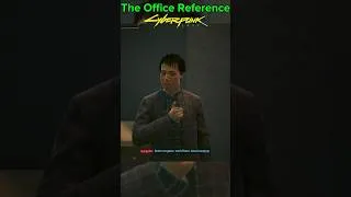 Thumbnail: The Office Reference in Cyberpunk 2077 #shorts #cyberpunk2077 #gaming