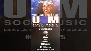 Thumbnail: STREAM NOW. GROOVY SOCA 2025! THE UNIVERSITY OF SOCA MUSIC BLUE EDITION. #soca #soca2025 #carnival