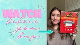 Thumbnail: Thermal Laminating Pouches Honest Review
