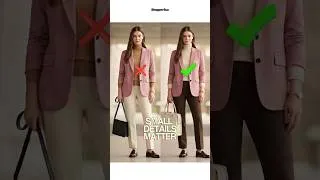 Thumbnail: Small Details Matter: How to Fix Color Mismatch When Styling a Dusty Pink Blazer #ootdguide #fashion