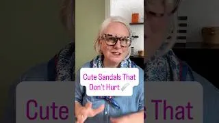 Thumbnail: Cute Sandals That Actually Don't Hurt #sandals #shoes #shorts