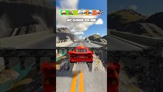 Thumbnail: Pixar Cars Broken Bridge Challenge 😱