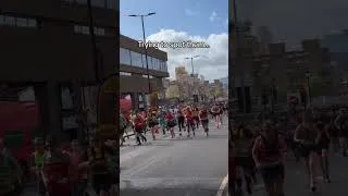 Thumbnail: Cheering on Shout fundraisers in the London Landmarks Half Marathon