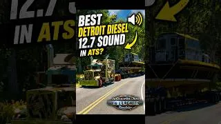 Thumbnail: Is This the BEST Detroit Diesel 12.7 Engine Sound in American Truck Simulator? #ats #shorts
