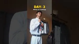 Thumbnail: ❄️ WINTER ARC — DAY 3 #discipline #viralreels #shorts #motivation #winterarc #challenge #ytshorts