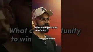 Thumbnail: There Is Too Much To Believe in You - Virat Kohli 🔥 #shorts