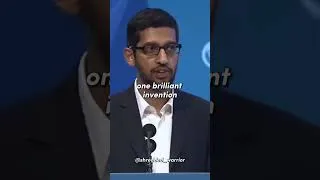 Thumbnail: It's the Idea That Matters - Sundar Pichai 💯