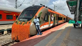 Thumbnail: India’s First vande Metro Express | Modern Train with General Class|  #indianrailways #vandebharat