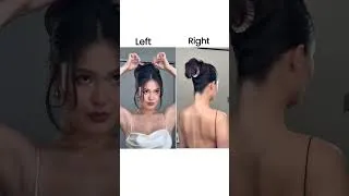 Thumbnail: which hairstyle do you like more😍 #trending #hairtutorial #easyhairstyle #viralshorts #youtubeshorts