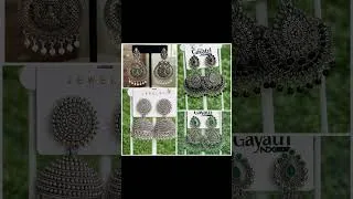 Thumbnail: #shorts Statement Oxidised Earrings You’ll Love |Shriyas #YouTubeShorts#TraditionalJewellery #short