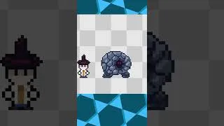 Thumbnail: new prototype new monster! Day 15 of drawing pixel art until I'm good! #pixelart #pixquare