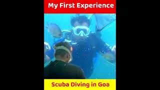 Thumbnail: My First Scuba Diving experience in Goa #shorts