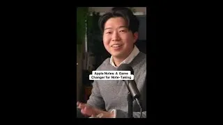 Thumbnail: Apple Note's live transcription is awesome