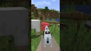 Thumbnail: Peaceful Farming in  #minecraft #minecraftshorts