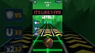 Thumbnail: Playing Crazy Roll 3D on the phone (Just play it on pc!) #games #gameplay  #gaming