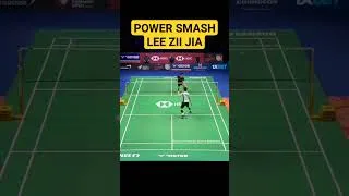 Thumbnail: Power Smash Lee Zii Jia vs Weng Hong Yang #denmarkopen2023 #shorts ##badminton