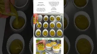 Thumbnail: Homemade Matcha Cupcakes 🧁💚🌱 #shorts #cupcakes #recipes