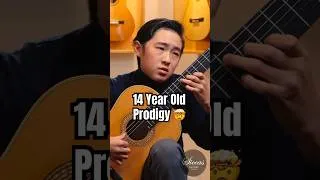 Thumbnail: This 14-Year-Old Prodigy Will Leave You Speechless 😳🎸 Justin Chen plays Brouwer's Sonata No. 1