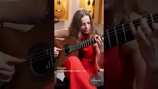 Thumbnail: Congratulations, Spain! Dorothea Celebrates the Winners on an Alessandro Perciaccante Guitar 🇪🇸