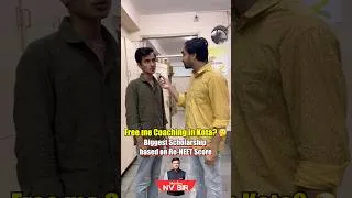 Thumbnail: Free Coaching in Kota for NEET?🤔 Biggest Scholarship based on Re-NEET Score | What’s Reality? #neet