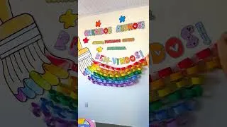 Thumbnail: Wall hanging decoration ideas for School/Paper art designs/#youyubeshort#wallhanging#papercraft#diy