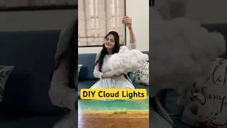 Thumbnail: DIY Cloud Lights making at home | #art #shorts #diy