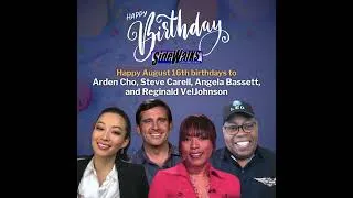 Thumbnail: Happy birthdays to Arden Cho, Steve Carell, Angela Bassett, and Reginald VelJohnson