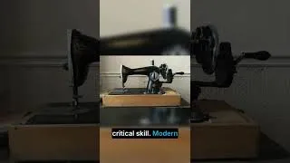 Thumbnail: Why vintage sewing machines beat modern ones for real work #survival #skills #tools