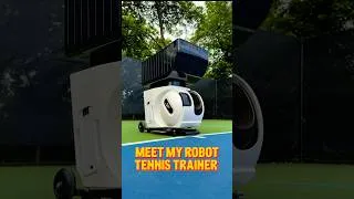 Thumbnail: Tennis Training with a…ROBOT?!