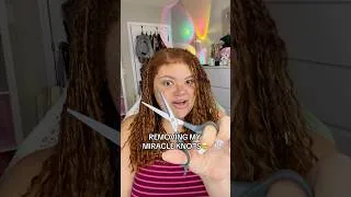 Thumbnail: removing my miracle knots🥹