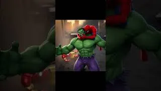 Thumbnail: Hulk vs Spider-Man, Iron Man, Captain America #shorts #short