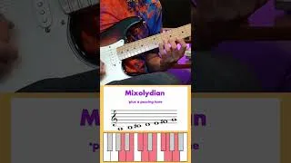 Thumbnail: Seven Scales, One Guitar Solo #modes #musictheory