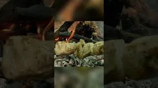 Thumbnail: Cooking on the fire  #bushcraft #survival #outdoorwork #outdoorlife #creativesurvival #wilderness