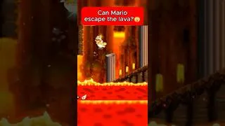 Thumbnail: Can Mario escape the lava?😯