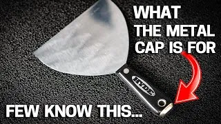 Thumbnail: Few Know the 3 Uses for the Metal Cap on a Drywall Knife  #Shorts