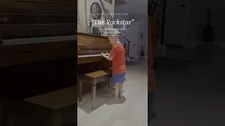 Thumbnail: He Composed "The Rockstar" at Age 5 🎹 #shorts #piano #kidmusician