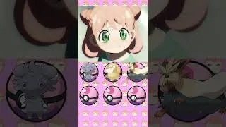 Thumbnail: Let's Make a Pokémon Team for Anya Forger! #spyxfamily #spyxfamilyseason2 #shorts