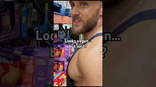 Thumbnail: Looks Vegan… But Contains Milk? 🤔 #costcofinds #veganfinds #plantbased