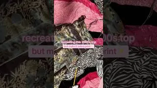 Thumbnail: the full video is on my channel #y2k #y2koutfitideas #mcbling #y2ksewing #sewing