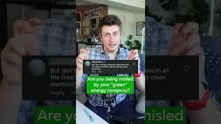 Thumbnail: Are you being misled by your "green" energy company? #ad