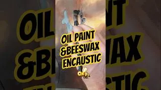 Thumbnail: Oil Paint and Beeswax Encaustic Process #paintingprocess #oilpainting #timelapse #beeswaxencaustic