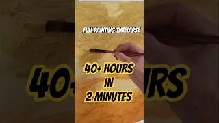 Thumbnail: Painting and wax encaustic timelapse. #paintingtimelapse #paintingprocess #encaustic #artwork #art