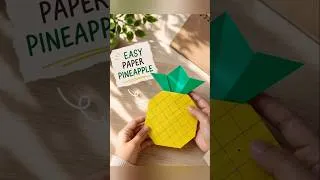 Thumbnail: Origami Paper Pineapple 🍍, #diy, #crafts,