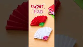 Thumbnail: Paper Fan, #crafts, #diy,