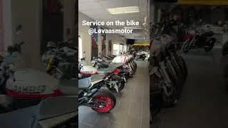 Thumbnail: Service on the bike @Løvaasmotor